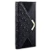 iPhone 6S Plus Case, Terrapin [Ostrich] [Ponyskin] iPhone 6S Plus Wallet [Black] Purse Style Case for iPhone 6 Plus / 6S Plus - Black