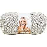 UPC 023032000046 product image for Lion Brand Yarn 861-150K Vanna's Glamour Yarn, Platinum | upcitemdb.com