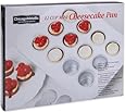 Chicago Metallic Mini Cheesecake Pan 12 Cavity, 13.90-Inch by 10.60-Inch (2-Inch by 1.6-Inch Cavities)