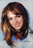 Britney Spears (Smiling) Music Poster Print - 11