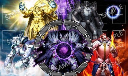 Custom Yu-Gi-Oh card game play mat play mat transparent storage case with M4205 (japan import) by OTK