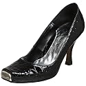 J. Renee Women's Sienna Pump,Black,7 M