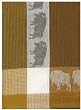 Waffle Weave 100% Cotton Buffalo Dishtowel Tan 18" X 28" Set / 6