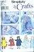 Simplicity 8962 - 18-Inch Doll Clothes, Tote, Garment Bag and Sleeping Bag (Simplicity Crafts)