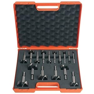 CMT 537.000.16 16 Piece 3 8 Shank Forstner Bit Set by 