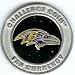 NFL Baltimore Ravens Challenge Coin Poker Guard with black velvet pouch