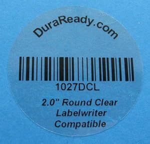 Amazon.com : Clear Round Label for Dymo Printer : Office Products