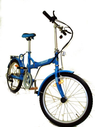 Bestco Folding Bike-20Wheels,3 speeds - BLUE