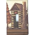 Carved LOG Cabin on Shelf Light Switch / Switchplate Cover