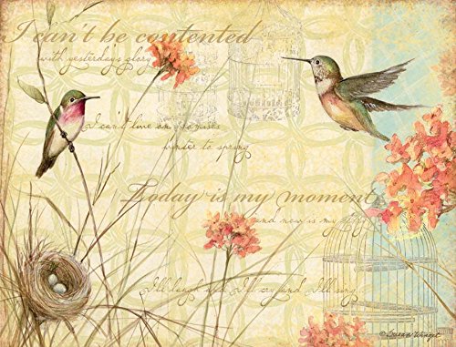Lang Hummingbirds Deluxe Note Card Set by Susan Winget, 5.25 x 4 Inches, 12 Cards and Envelopes (2080513)