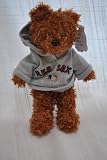 BOSTON RED SOX OFFICIAL LOGO 8IN HOODIE TEDDY BEAR