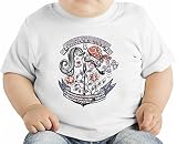 Pirate's love オーガニックベビーTシャツ 12 - 18 Months