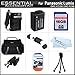 16GB Accessory Kit For Panasonic Lumix DMC-FZ70, DMC-FZ70K, DMC-FZ60 DMC-FZ60K DMC-FZ100 DMC-FZ40 DMC-FZ47 DMC-FZ150 DMC-FZ150K Digital Camera Includes 16GB High Speed SD Memory Card + Extended (1200Mah) Replacement DMW-BMB9 Battery + Charger + Case +MORE