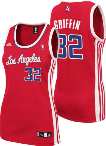 adidas Blake Griffin Los Angeles Clippers Women's Replica Jersey - Red (Small)