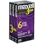 MAXELL T-120XLHF HiFi VHS Tape (Package of 3)