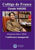 Revue Doriane Films  / Hagege claude conference inaugurale (1988)