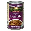 Westbrae Natural Vegetarian Organic Lentil Beans, 15-Ounce Cans (Pack of 12)
