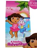 Dora The Explorer Towel - Dora & Boots Beach Adventure