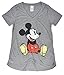Disney Juniors Minnie and Mickey Mouse V-Neck Jersey T-Shirt