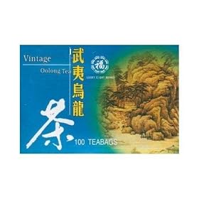 Vintage Wuyi Oolong (Wu Long) Tea - 100 Individually Wrapped Teabags - 7.0 Oz