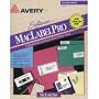 Avery Software MacLabelPro Label Maker for Macintosh