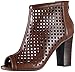 Soda Fannie Laser Cut out Bootie Sandal