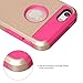 iPhone 5S Case, iPhone 5 Case, AUMIAU Dual Layer Hybrid Luxury Fashion Shockproof Soft Hard Case Cover for Apple iPhone 5/5S