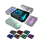 XCM Clear Wii II Case with Chameleon Lights
