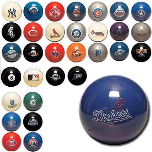 Buy MLB Billiards Balls (Select two teams) by Imperial