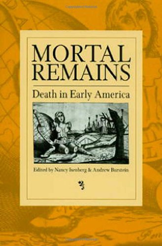mortal remains death in early america