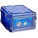 Bel-Art Scienceware 420710007 Blue Secador 1.0 Desiccator Cabinet with Clear Door, 13.4" Width x 8.4" Height x 16.3" Depth