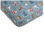 Blue Jean Teddy Crib Sheet