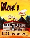 Mom's Diner Architecture Art Poster Print by Catherine Jones, 11x14