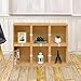 Way Basics Cube Plus Cubby Organizer (Tool-Free Assembly and Uniquely Crafted from Sustainable Non Toxic zBoard Paperboard), Natural Wood Grain