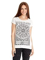 Broadway NYC Camiseta Manga Corta Beverlee (Blanco)