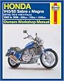 Honda Sabre & Magna V4's '82'86 (Owners' Workshop Manual)