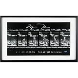 Upper Deck Chicago Bulls Michael Jordan Autographed Art of the Dunk Filmstrip Framed Photo