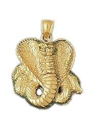 CleverEves 14K Gold Pendant Cobra 14.5 - Gram(s)
