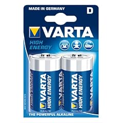 Varta 4920121412 - Batterie LR20 Mono D High Energy - 2er-Packung