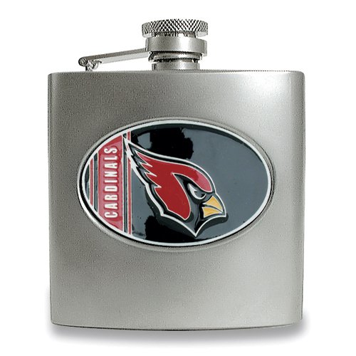 Arizona Cardinals Stainless Steel Hip Flask