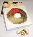 Scott's Cakes 1 lb. White Chocolate Cashew Pattie in a Wreath Box