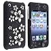 Laser Black Hawaii Clip On Crystal Case Compatible With Apple® iPhone® 3G / Apple® iPhone® 3GS by eForCity