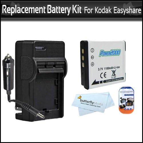 Replacement Battery And Charger Kit For Kodak KLIC-7006 For Kodak EasyShare M522 M532 M552 M583 M580 M575 Digital Camera Includes Extended (1000Mah) Replacement KLIC-7006 Battery + AC/DC Charger ++