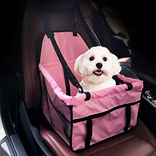Pet Booster Seat,Pet Car Seat Back Carrier For Dog Puppy,Folding Pet Booster Seat Lookout Car Seat,Waterproof Thickened