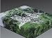 Superior Quality Super Soft Luxury Queen Size Mink Bed Blanket - White Tiger And Baby Cubs