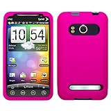 Cbus Wireless Hot Pink Silicone Case / Skin / Cover for HTC EVO 4G