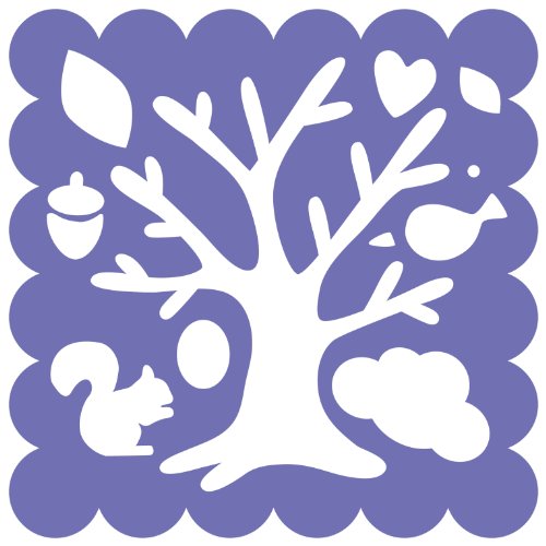 Fiskars 01-005267 Shape Template Woodland Tree, 