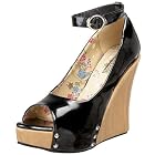 Penthouse Women's Rocky  Open Toe Wedge