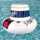 MLB L.A. Dodgers Inflatable Floating Cooler
