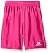 adidas Performance Youth Parma 16 Shorts, Shock Pink/White, XX-Small